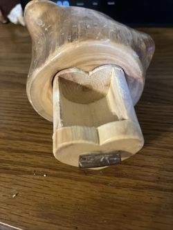 Small Heart Shaped Wood Jewelry Holder