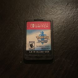 Pokemon Sword Nintendo Switch Game Cartridge