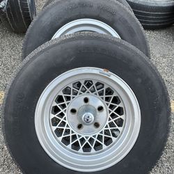 Rare Set 4 Appliance Wire Mag Wheels