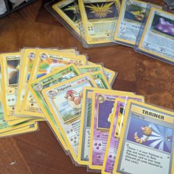 Vintage Pokemon Cards 