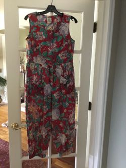 Vintage 70’s Laura Ashley Jumpsuit 