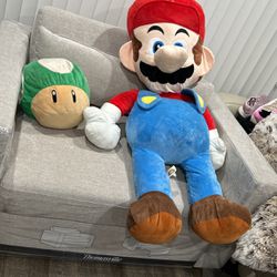Super Mario Giant Jumbo Large Plush Almost 4 Feet Tall Good Stuff Nintendo 