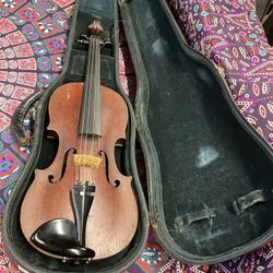 Mi-Fin (Medio Fino) Full Size- Student Level- French Violin w/ Hardshell Case 