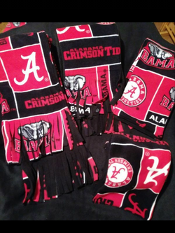 Alabama Crimson Tide Fleece Scarves