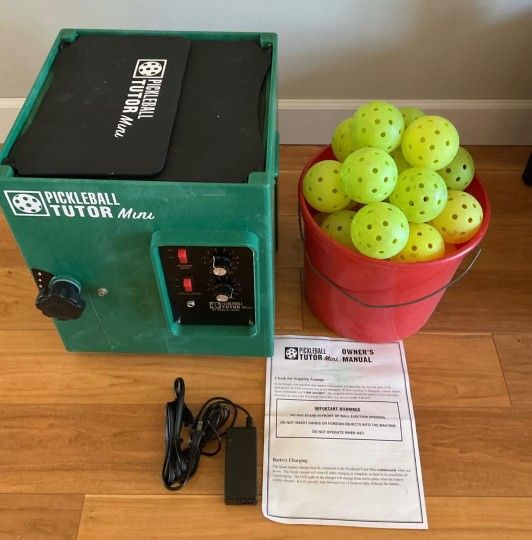 Pickle Ball Tutor Machine