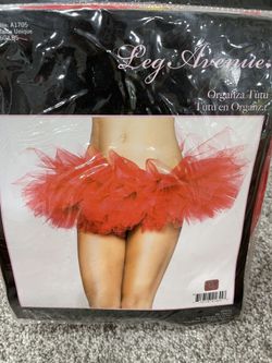 Halloween Costume - Tutu Red Adult 