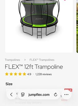 Trampoline for Sale - Flex 12 ft