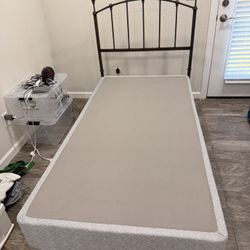 Bed Frame  And Box Spring Twin