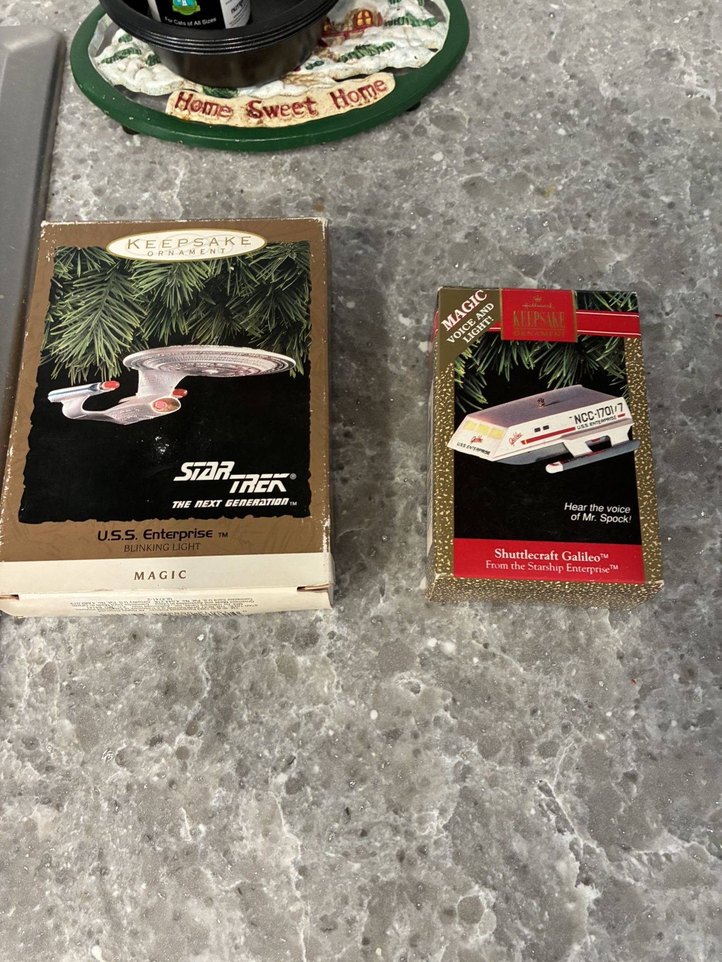 Vintage Star Trek Hallmark Ornaments