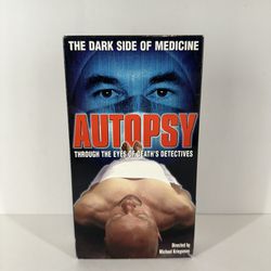Autopsy: Through The Eyes Of Death's Detectives ( VHS, 1999 ) Michael Kriegsman