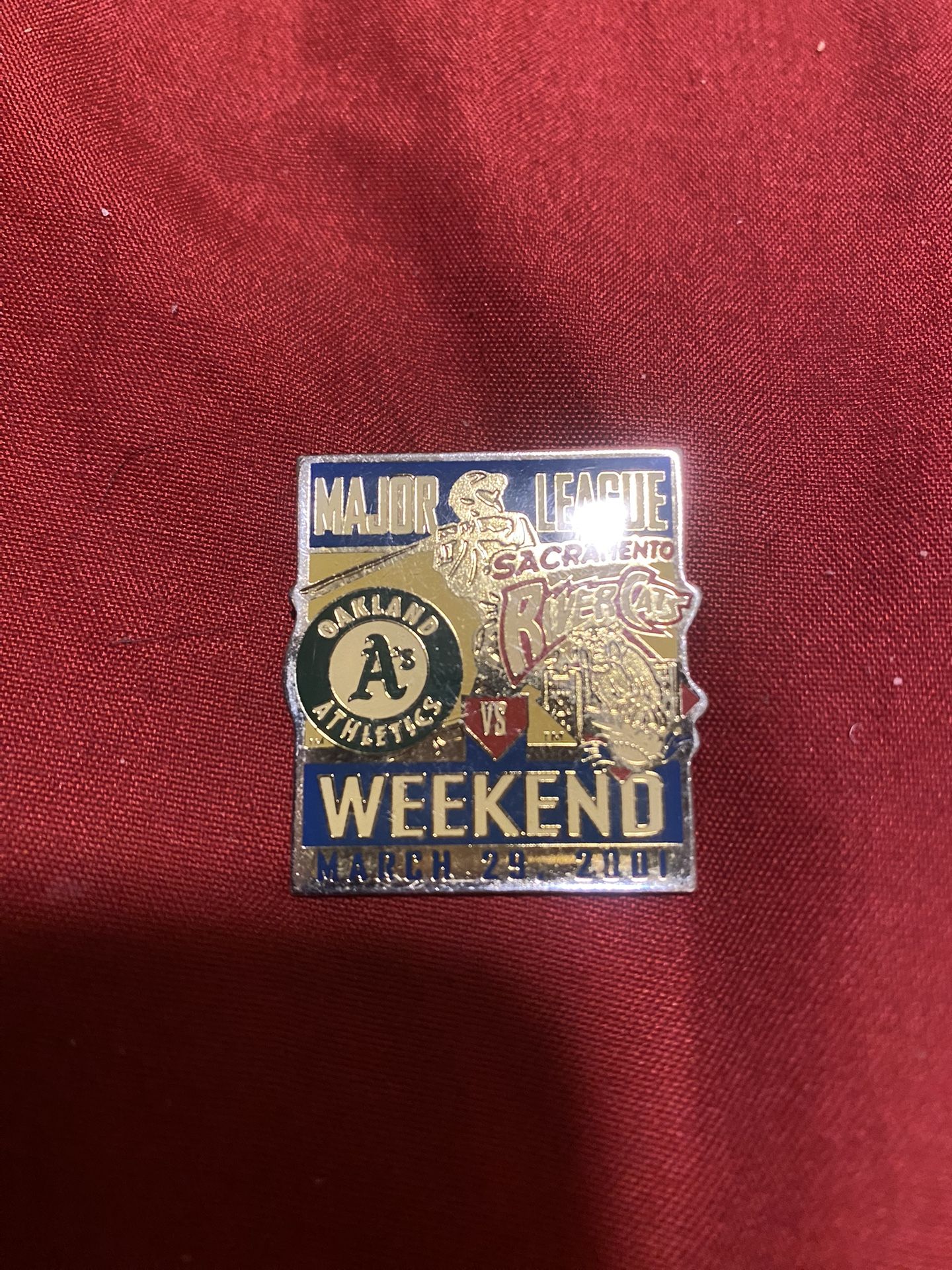 AS vs Rivercats Pin