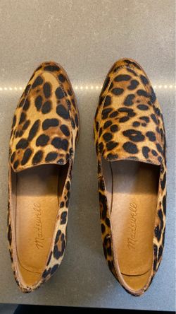 The Frances Loafer in Leopard Calf Hair: Shoe, size 6, women’s, from Madewell