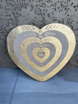 Pottery Barn Kids Heart-Shaped Bulletin Board