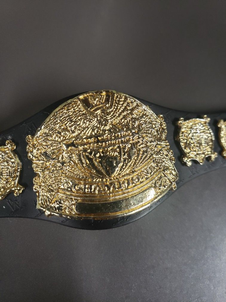 WWE Jakks/Mattel Wrestling Figure Accessory World Championship Belt