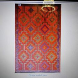 Brand New Unwrapped Still In Original Wrapping Fab Habitat Balcony Patio Outdoor Waterproof Rug  Beautiful Waterproof Please See Description