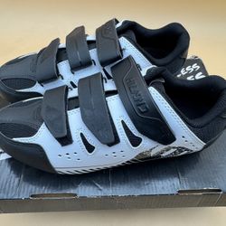 Hiland Road SHR003 Bike Cycling Shoes Lock Pedal Bike Shoes US Size 7 NO MOUNTS!