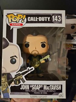 Funko Pop Call of Duty John Soap MacTavish #143