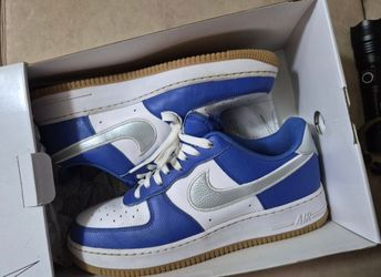 Nike Air Force 1 Low Blue White Gum