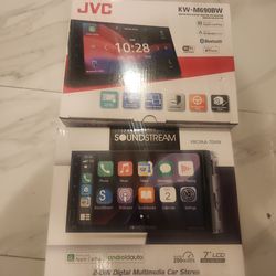 New Apple Car Play Wireless with Warranty  jvc is 320  Soundstream Is 145