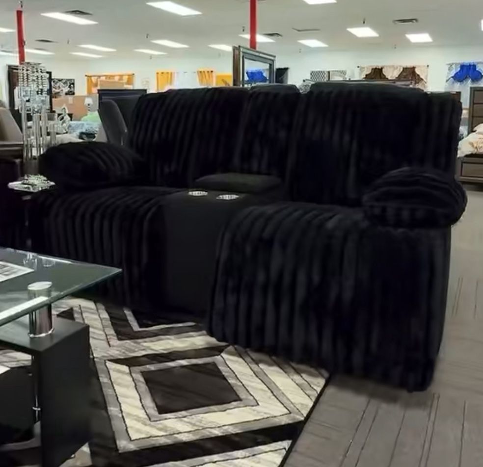 Loveseat , Sofas , Cup holder , No Credit Needed , Corduroy Sofa