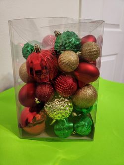 Christmas Balls Ornaments