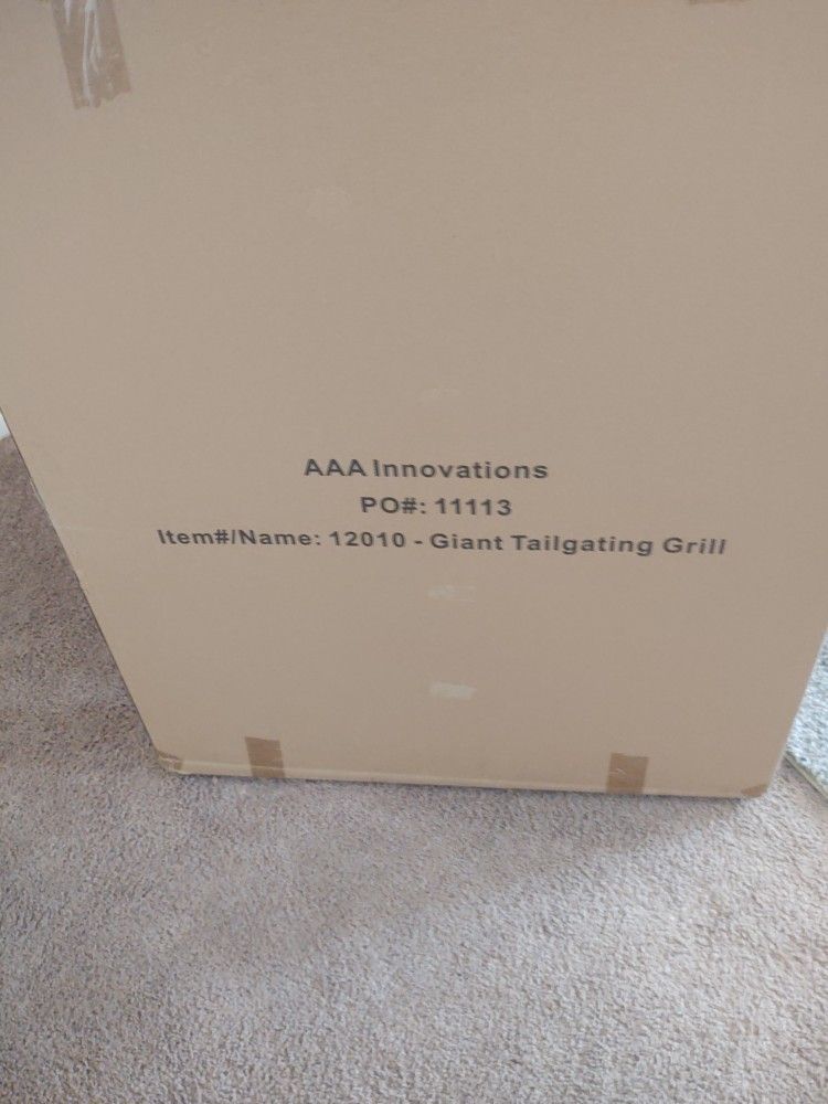 Giant Tailgate Grill