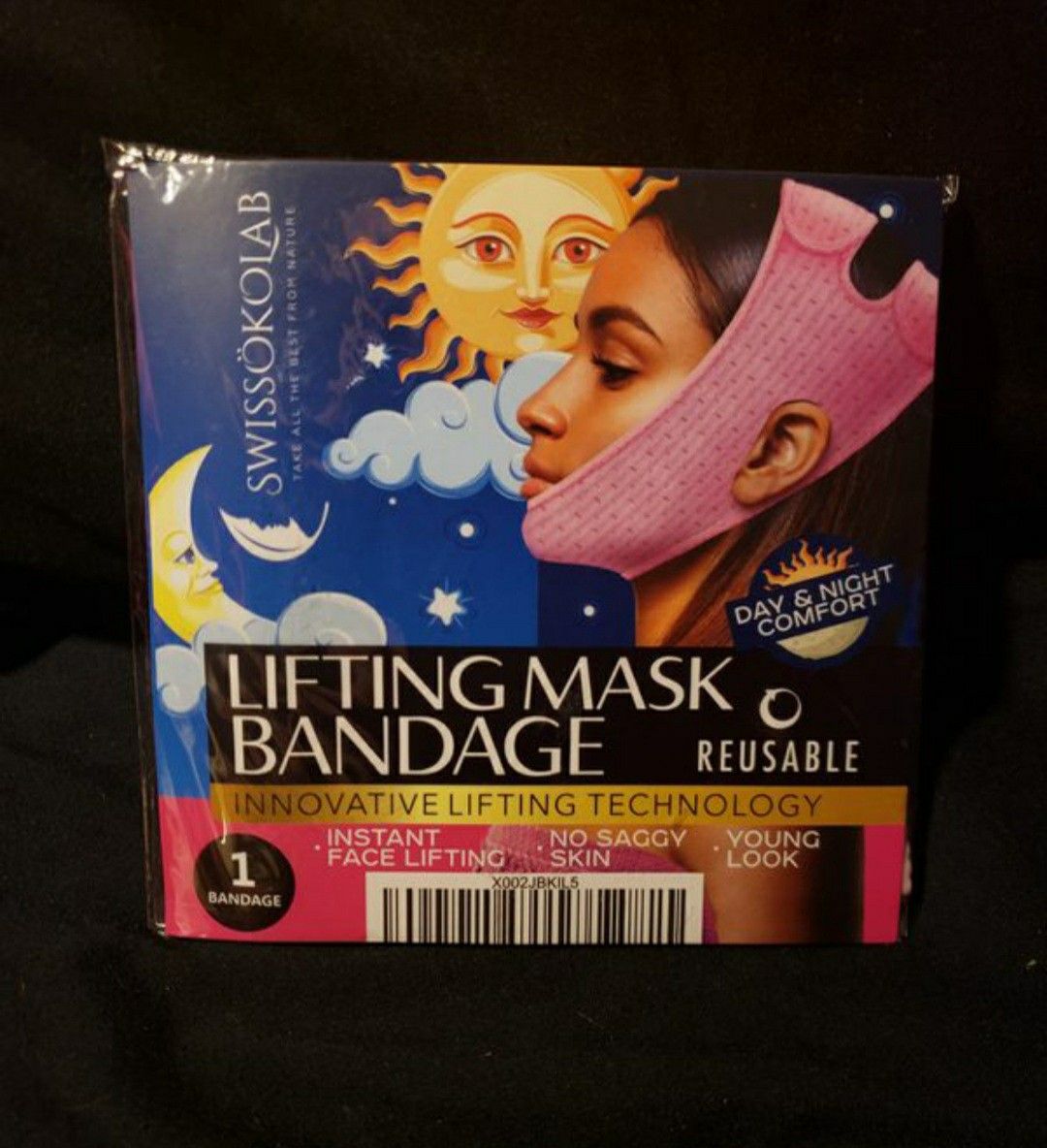 π₯ DIABLA'z - NEW UNUSED - V Line Reusable Face Slimming Compression Belt Double Chin Reducer
