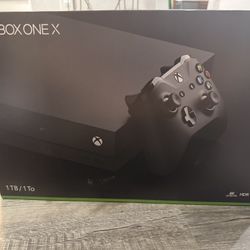 Microsoft Xbox One X Console 1TB - Black