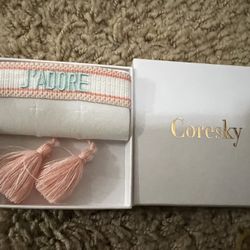 Knitted Word Adjustable Bracelets