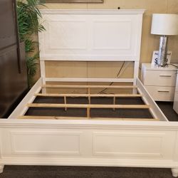 Brand New White Queen Bedframe