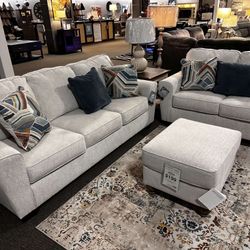 [OM] 🟪 Only $45 initial then take it home 🏡 Brand New Cashton Sofa And Loveseat 