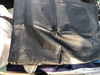 Leather skirts