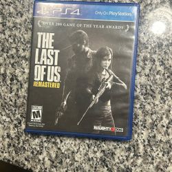 The Last Of Us Remastered Ps4 $15
