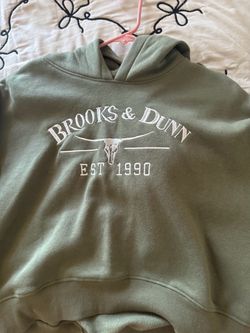Green hoodie