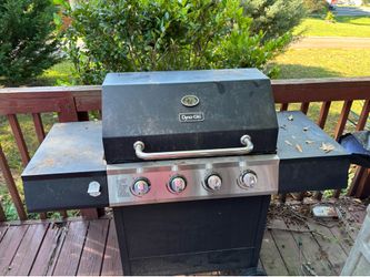 Gas grill -works -needs tlc