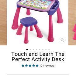 VTech Touch and Learn The Perfect Activity Desk Kids And Toddlers