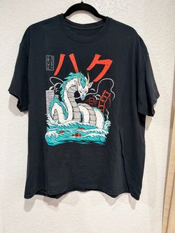 Haku Dragon Spirited Away Graphic T-Shirt