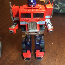 G1 TRANSFORMERS RED FOOT OPTIMUS PRIME