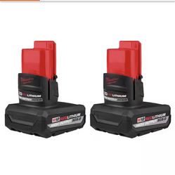 Milwaukee M12 12-Volt Lithium-Ion XC High Output 5 Ah Battery (2-Pack)