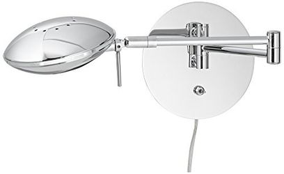 LED Swing Arm Wall Lamp Pair