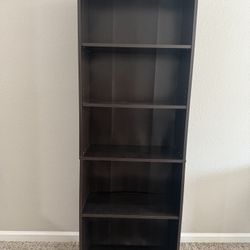 Book shelf - 5 Shelves With Adjustable Height