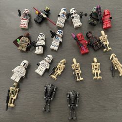Lego Star Wars Mini figure Lot 