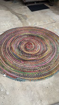 Outdoor rag rug, Mexican style Outdoor rag rug, Mexican style