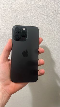 Apple iPhone 15 pro max 256gb 256gb black color no sim restrictions unlock
