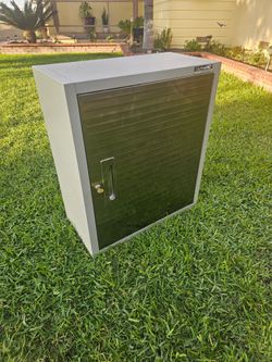UltraHD Metal Storage Cabinet with Lock