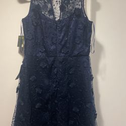 New Dark Blue Dress Size 10 Women New 