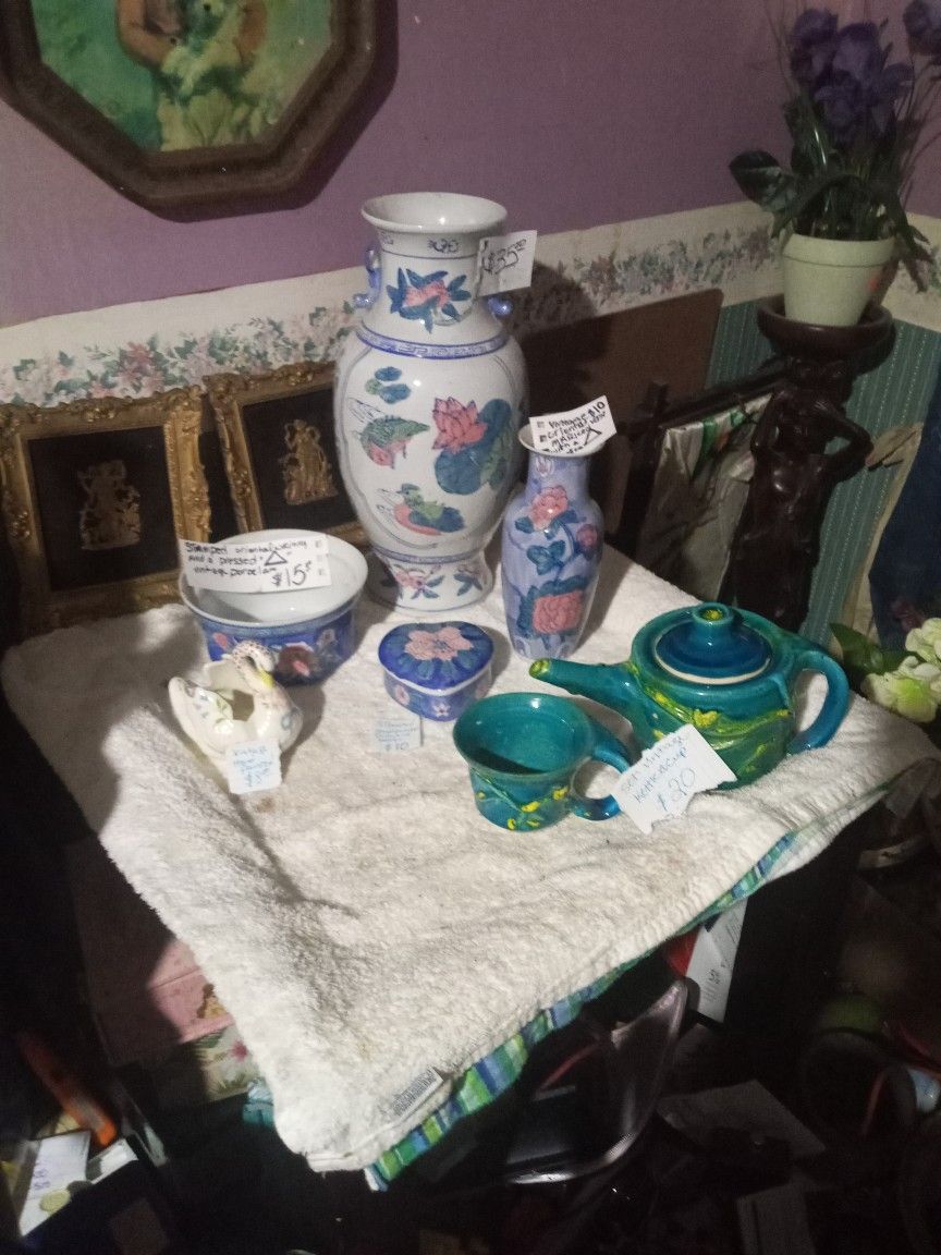 Vintage Oriental Items Marked