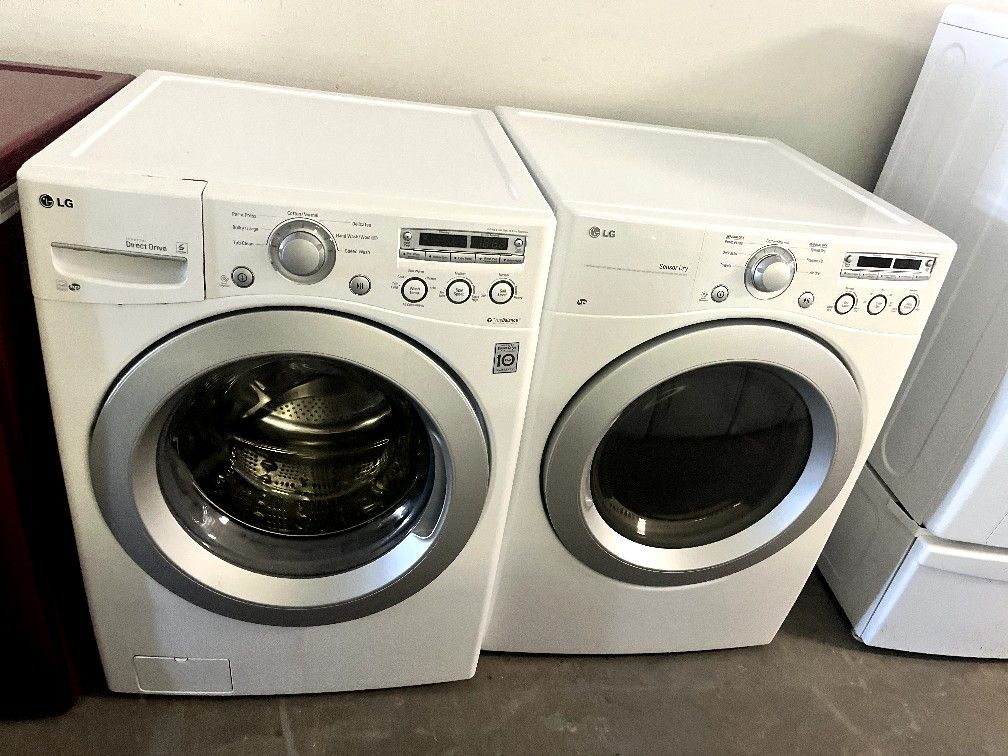 LG Front Load Washer And Dryer Set