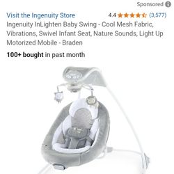 Ingenuity Light Up Swing 
