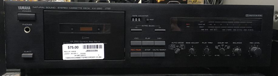 Yamaha Cassette Recorder KX-250